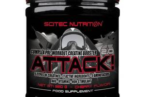 Комплекс до тренировки Scitec Nutrition Attack! 2.0 320 g /32 servings/ Cherry