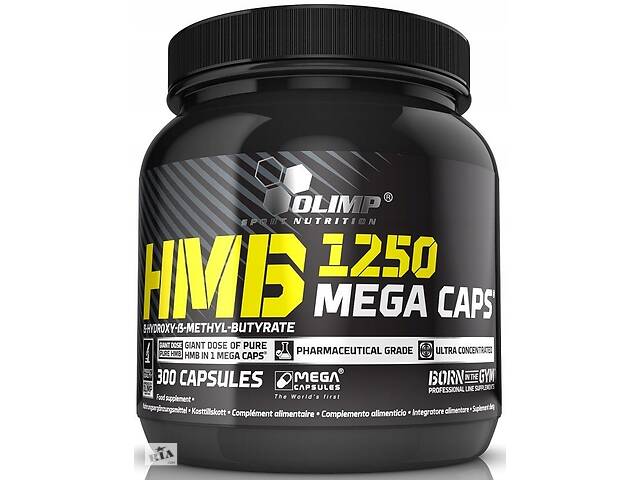 Комплекс после тренировки Olimp Nutrition HMB 1250 Mega Caps 300 Caps