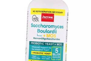 Комплекс Пробиотиков Сахаромицеты Буларди Saccharomyces Boulardii plus MOS Jarrow Formulas 90вегкапс (69345002)