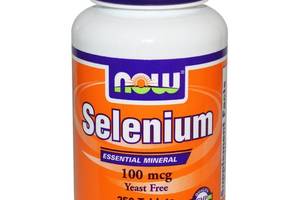 Комплекс Селен и Молибден NOW Foods Selenium 100 mcg 250 Tabs