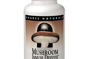 Комплекс Source Naturals Mushroom Immune Defense из 15 разновидностей грибов 60 таблеток