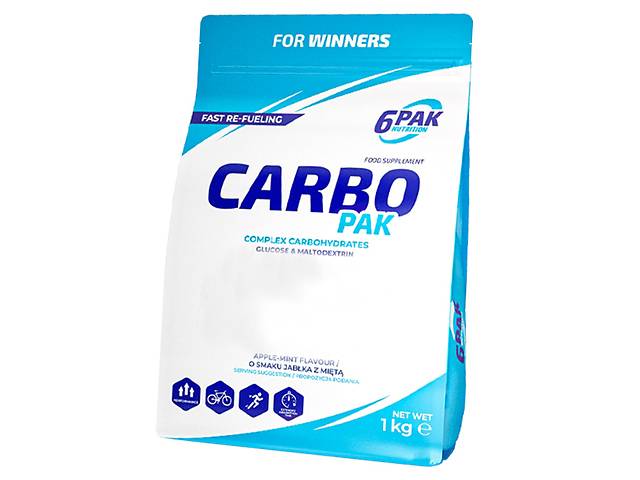 Комплекс Углеводов Carbo Pak 6PAK Nutrition 1000 г Апельсин (16350001)