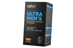 Комплекс витаминов для мужчин VP laboratory Ultra Men's Multivitamin 90 гелкапс (36099024)