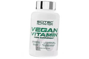 Комплекс витаминов для вегетарианцев Vegan Vitamin Scitec Nutrition 60таб (36087029)