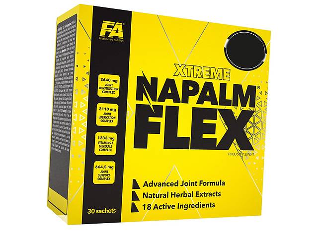 Комплексный хондропротектор Napalm Flex Fitness Authority 30пакетов (03113002)