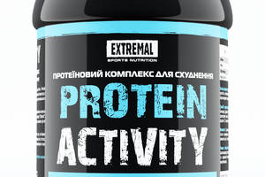 Комплексный протеин для похудения 700 г клубничный смузи Extremal Protein activity высокобелковый