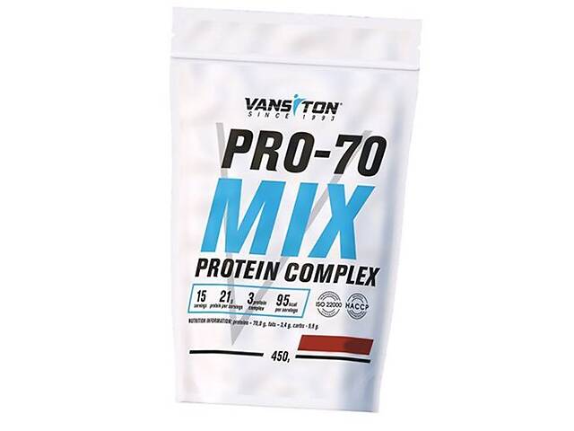 Комплексный Протеин Pro-70 Mega Protein Vansiton 450г Ваниль (29173007)