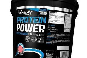 Комплексний Протеїн, Protein Power, BioTech (USA) 4000г Полуниця-банан (29084007)