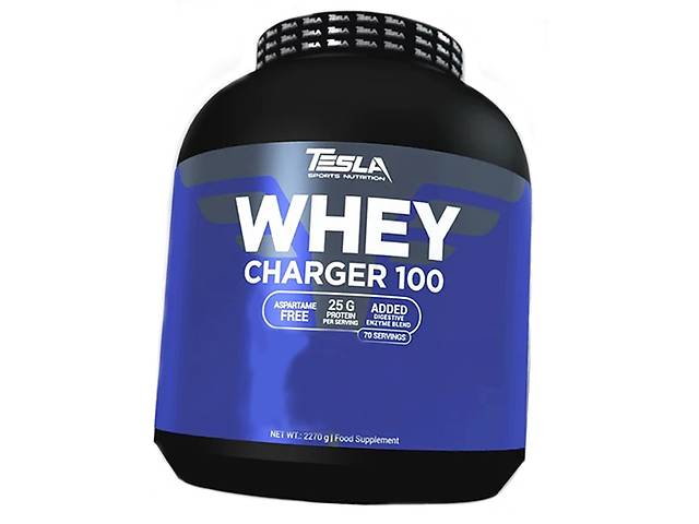 Комплексный Сывороточный Протеин Whey Charger Tesla Nutritions 2270г Ваниль (29580006)