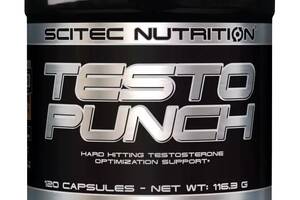 Комплексный тестостероновый препарат Scitec Nutrition Testo Punch 120 Caps