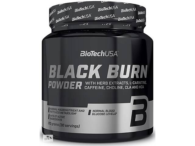 Комплексный жиросжигатель BioTechUSA Black Burn 210 g /30 servings/ Watermelon