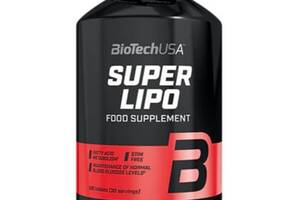 Комплексный жиросжигатель BioTechUSA Super Lipo 120 Tabs