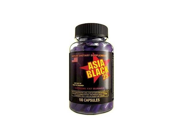 Комплексный жиросжигатель Cloma Pharma Asia Black 100 Caps