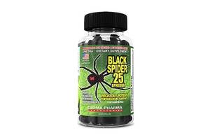 Комплексный жиросжигатель Cloma Pharma Black Spider 25 100 Caps