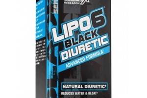 Комплексный жиросжигатель Nutrex Lipo-6 Black Diuretic 80 Caps