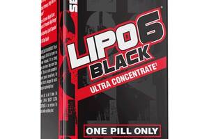 Комплексный жиросжигатель Nutrex Lipo-6 Black Ultra Concentrate 60 Caps