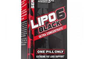 Комплексный жиросжигатель Nutrex Lipo-6 Black Ultra Concentrate 30 Caps