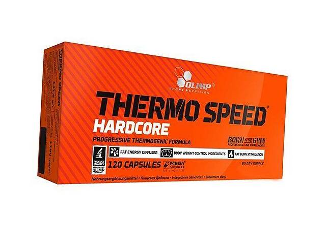 Комплексный Жиросжигатель в капсулах Thermo Speed Hardcore Olimp Nutrition 120капс (02283014)