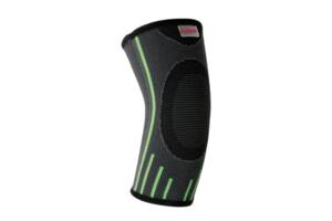 Компрессионный налокотник MadMax MFA-283 3D Compressive elbow support 1 шт M Dark grey/Neon green