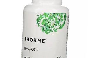 Конопляное масло, Hemp Oil + Thorne Research 30 (71357028)