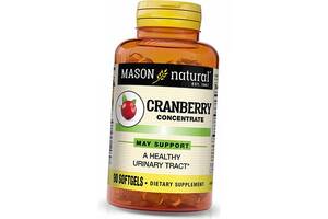 Концентрат клюквы с витаминами С и Е Mason Natural Cranberry Concentrate 90 гелкапс (71529007)