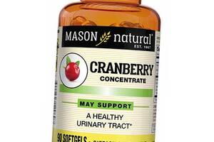 Концентрат клюквы с витаминами С и Е Mason Natural Cranberry Concentrate 90 гелкапс (71529007)