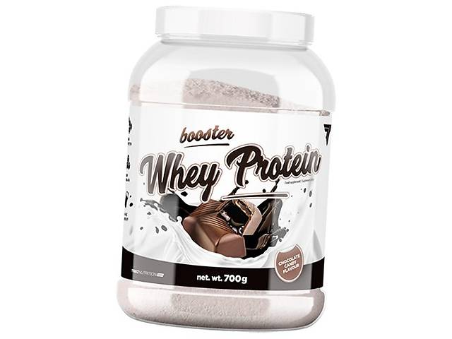 Концентрат Сывороточного Белка Booster Whey Protein Trec Nutrition 700г Тройной шоколад (29101013)