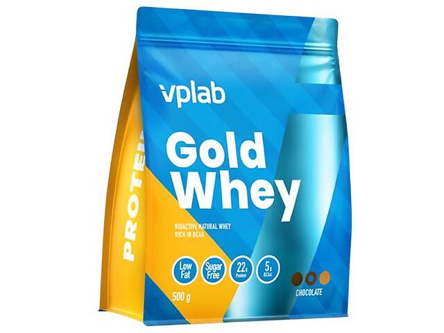 Концентрат Сывороточного Белка Gold Whey VP laboratory 500 г Шоколад (29099007)