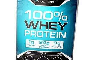 Концентрат Сироваткового Протеїну, 100% Whey Protein, Powerful Progress 1000г Полуниця (29401001)