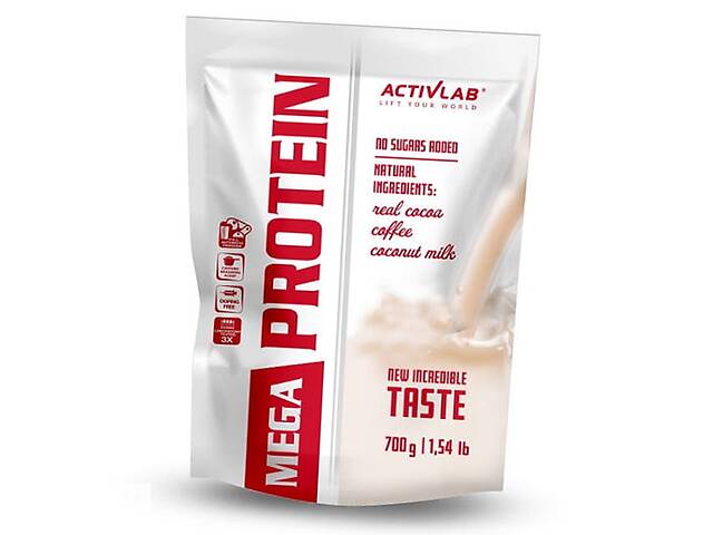 Концентрат Сывороточного Протеина Mega Protein Activlab 700 г Кофе (29108015)