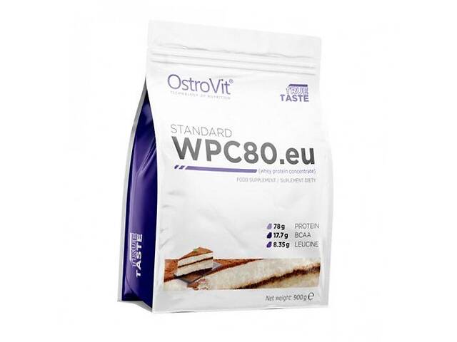 Концентрат Сывороточного Протеина WPC80.eu standart Ostrovit 900г Тирамису (29250004)