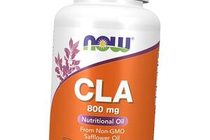 Конъюгированная линолевая кислота из сафлорового масла CLA 800 Now Foods 90гелкапс (02128015)