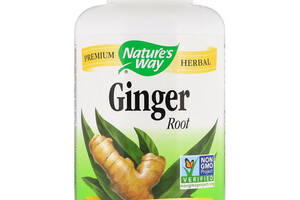 Корень Имбиря, Ginger Root, Nature's Way,, 550 мг, 180 капсул