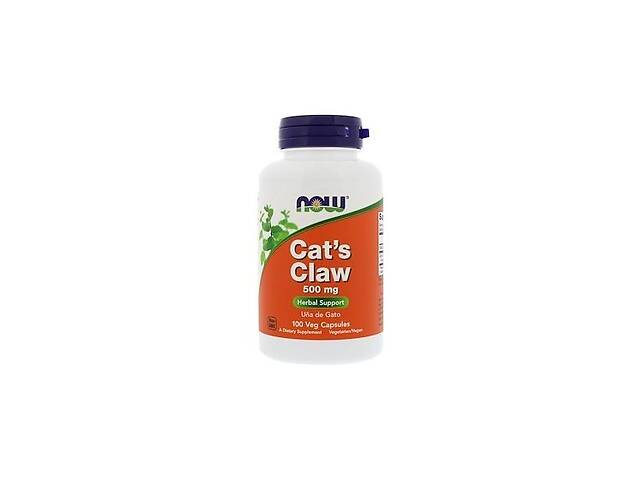 Кошачий коготь NOW Foods Cat's Claw 500 mg 100 Veg Caps