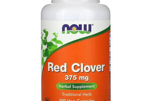 Красный клевер NOW Foods Red Clover 375 mg 100 Veg Caps