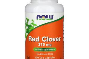 Красный клевер Red Clover Now Foods 375 мг 100 вегетарианских капсул