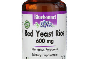 Красный рис Bluebonnet Nutrition Red Yeast Rice 600 mg 120 Veg Caps