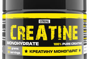 Креатин Extremal 100% Сreatine monohydrate 250 г чистый креатина моногидрат для набора массы