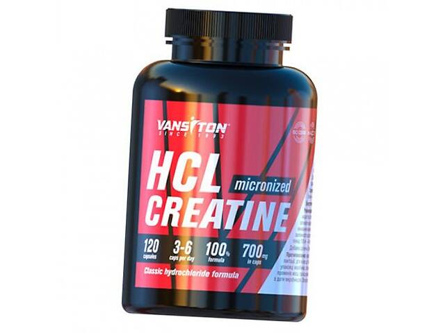 Креатин гидрохлорид HCL Creatine Ванситон 120капс (31173006)