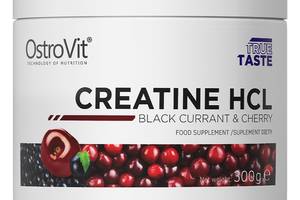 Креатин комплекс OstroVit Creatine HCL 300 g /60 servings/ Black Currant Cherry