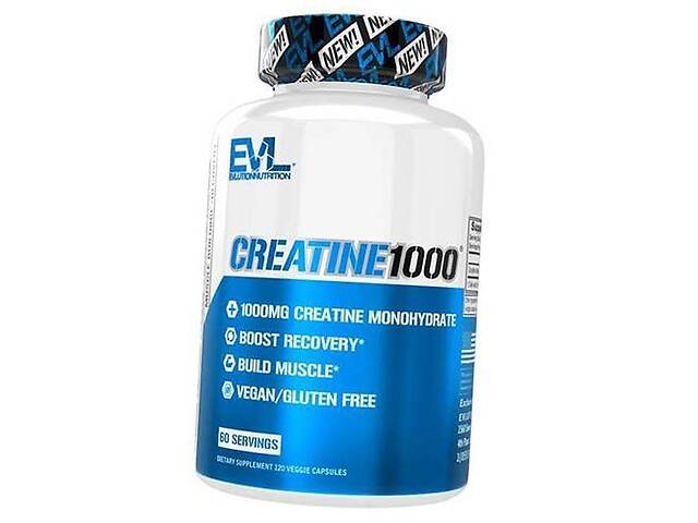 Креатин Моногидрат Creatine 1000 Evlution Nutrition 120вегкапс (31385002)