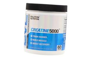 Креатин Моногидрат Creatine 5000 Evlution Nutrition 300г Без вкуса (31385001)