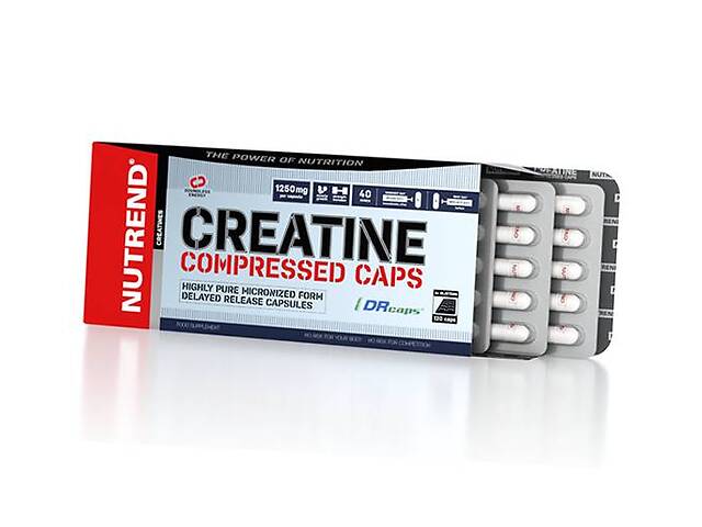 Креатин Моногидрат Creatine Compressed Caps Nutrend 120капс (31119005)