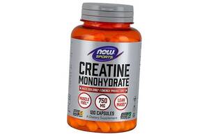 Креатин Моногидрат Creatine Monohydrate 750 Now Foods 120вегкапс (31128003)