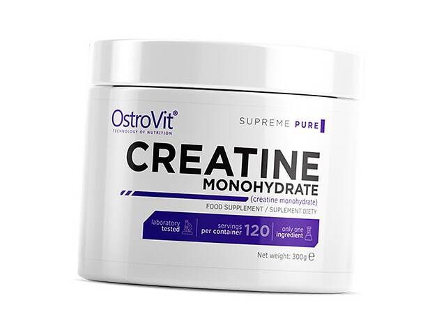 Креатин Моногидрат Creatine Monohydrate Ostrovit 300г Без вкуса (31250008)