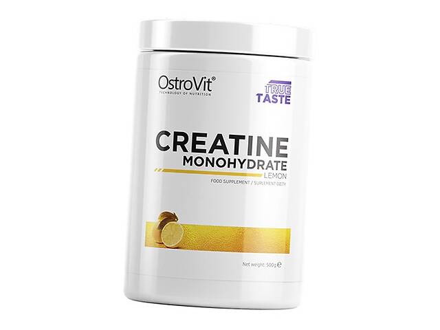 Креатин Моногидрат Creatine Monohydrate Ostrovit 500г Лимон (31250008)
