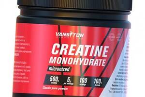 Креатин Моногидрат Creatine Monohydrate Ванситон 500г (31173004)