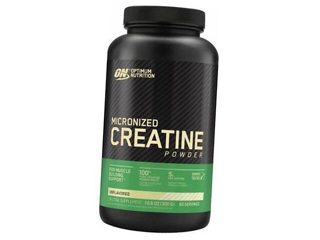 Креатин Моногидрат Creatine Powder Optimum nutrition 300г Без вкуса (31092004)