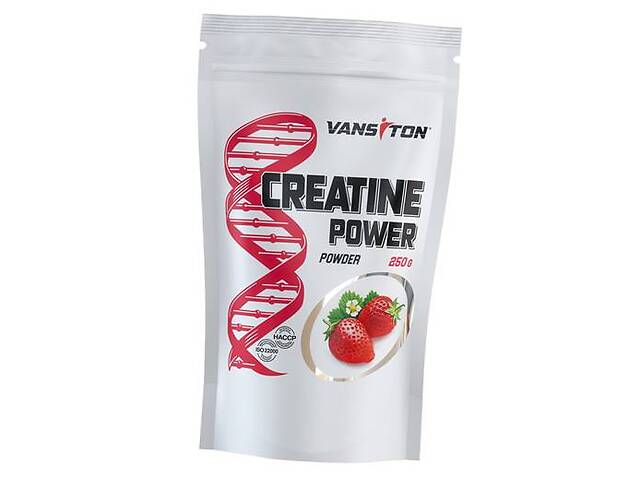 Креатин Моногидрат Creatine Power Ванситон 250г Клубника (31173005)