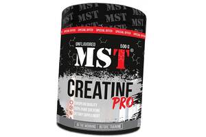 Креатин Моногидрат Creatine Pro MST 500г Без вкуса (31288002)